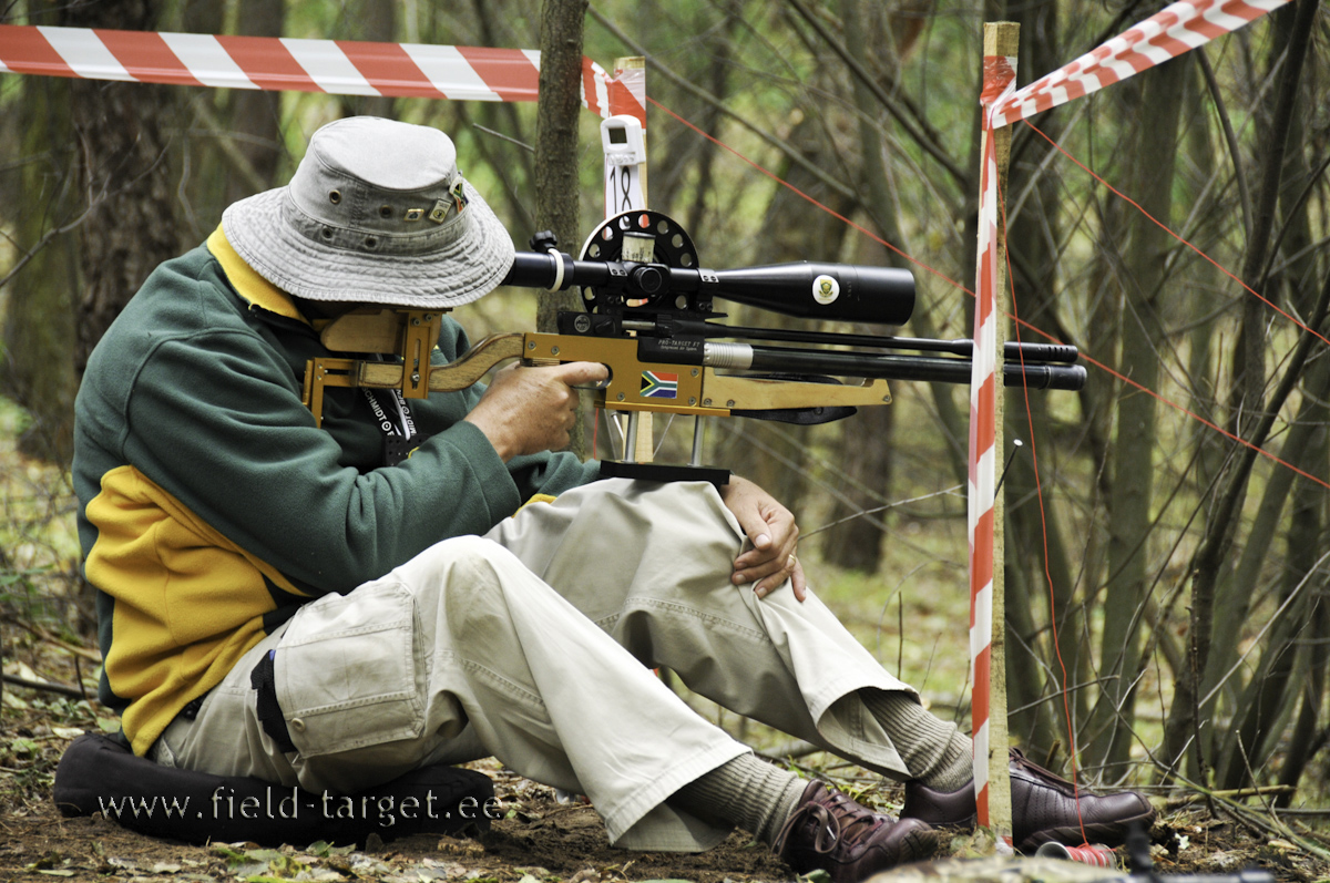Seenioride 5. koht. Johan Jansen Lõuna- Aafrikast. Air Arms ProTarget, Lynx 10-50x60, Air Arms Field. 59 tabamust